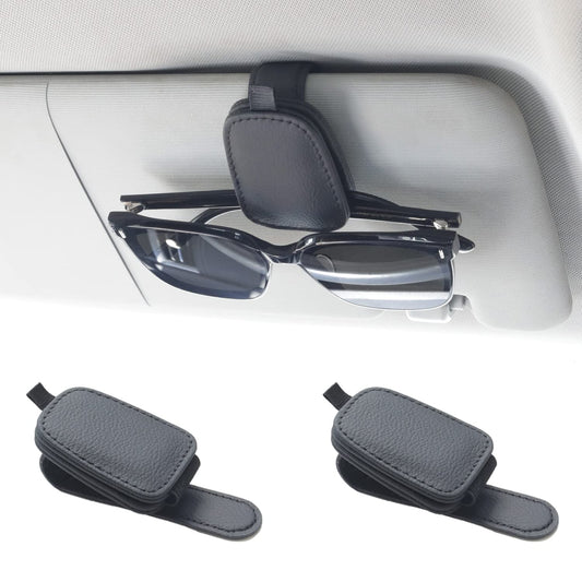 Yuoyar Car Sunglasses Holder 2 Pack Black
